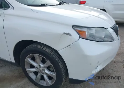 2010 Lexus Rx 350 z USA, uszkodzony, nr VIN 2T2ZK1BA4AC029632